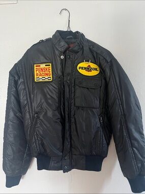 Vintage Upstream Racing Patch Jacket Penske/Pennzoil